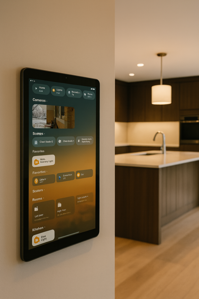 Apple Home in Modern House