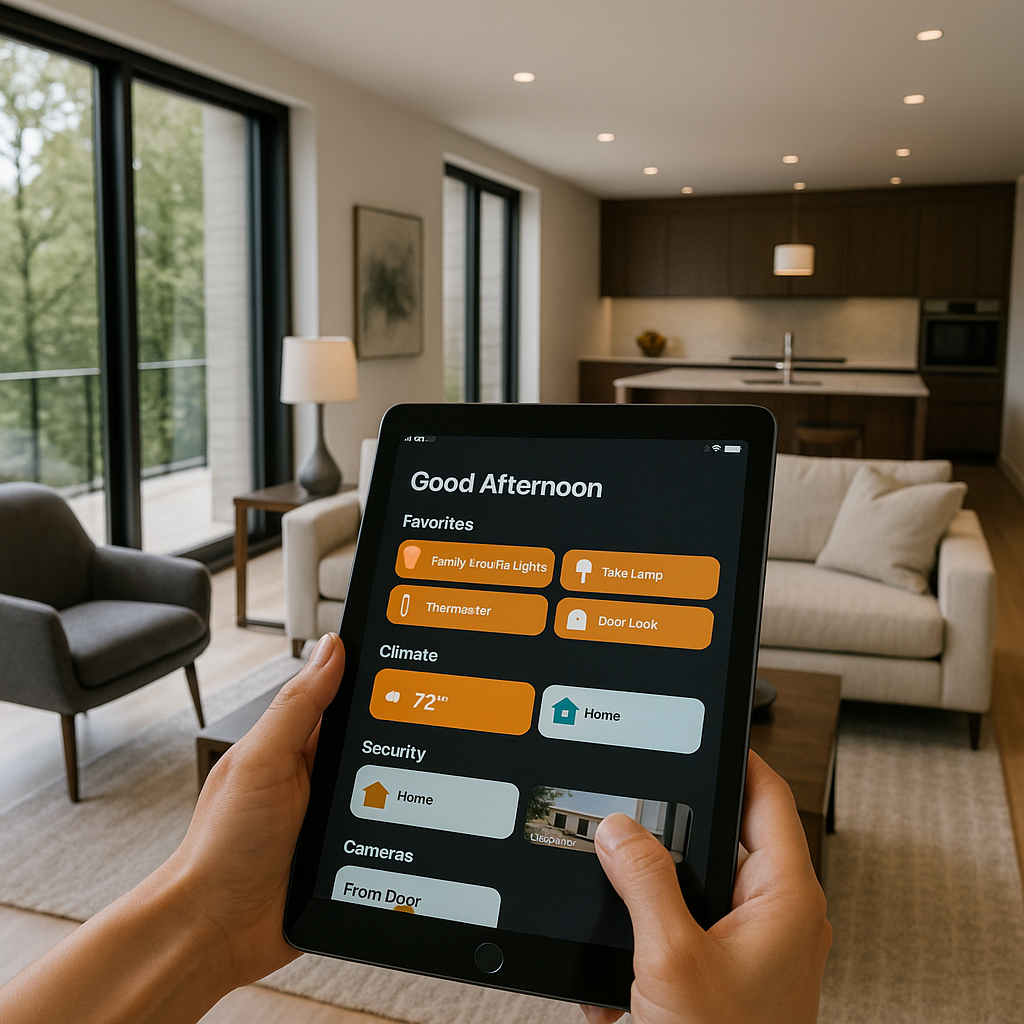 Apple Home in Modern House1